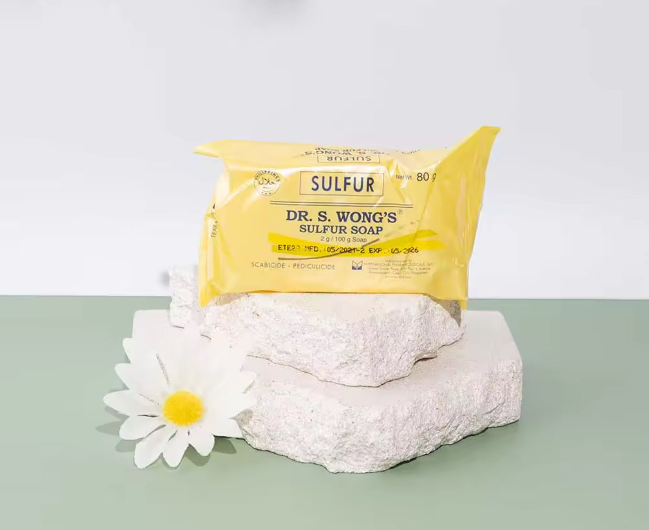 SULFUR SOAP DR S WONG 80g