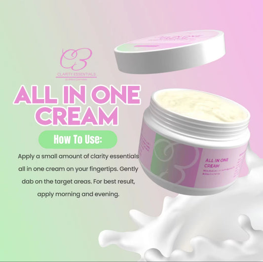 All in One Cream | Whitening Cream for Dark Elbows, Knees, Underarm, Nape | Clarity Essentials