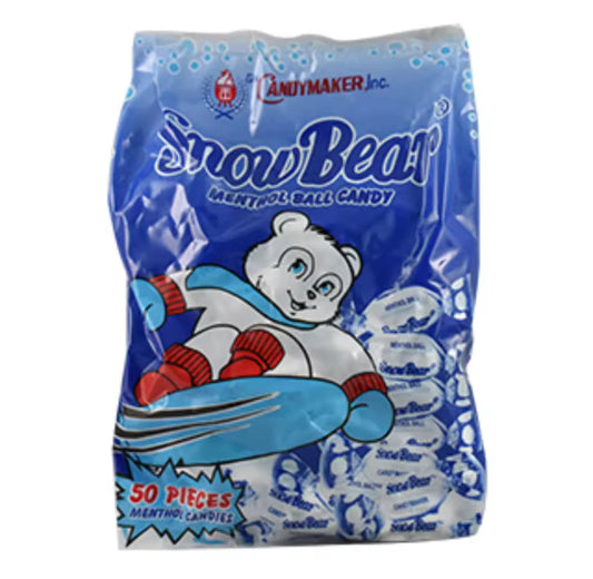 Snow Bear Menthol Ball Candy 50s
