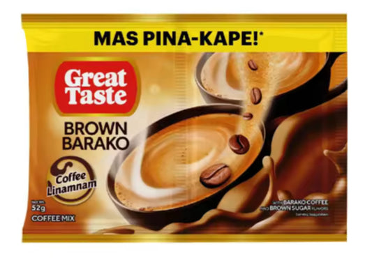 Great Taste Brown Barako (1pc twin pack) 52g
