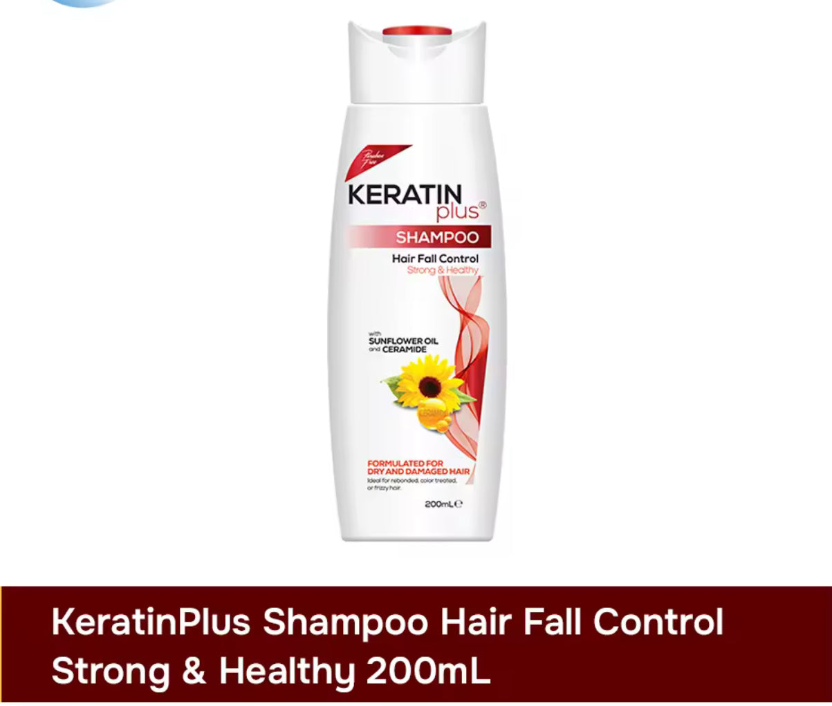KeratinPlus Shampoo Hair Fall Control 200ml