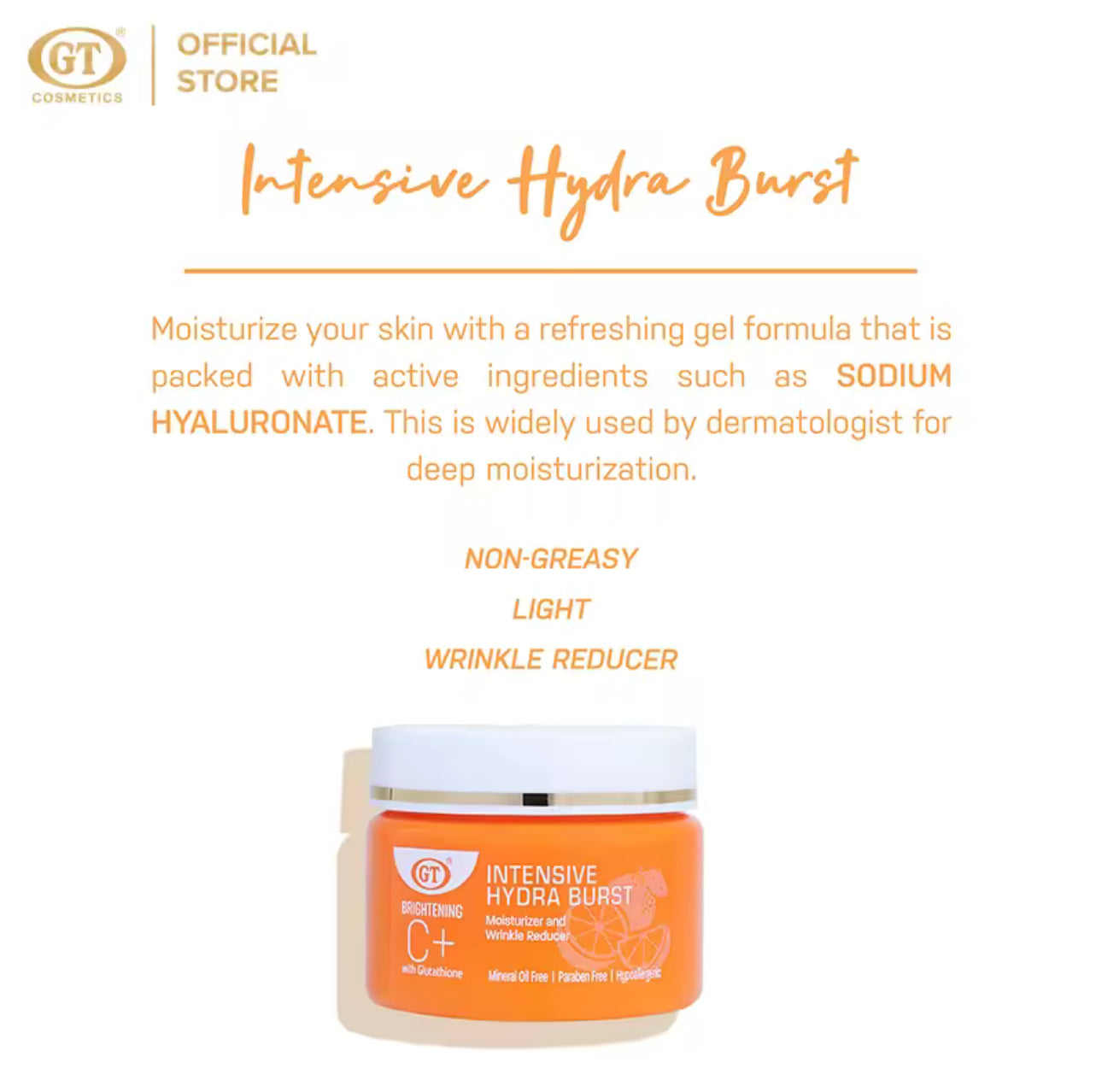 GT Brightening C+ Intensive Hydra Burst 50ml
