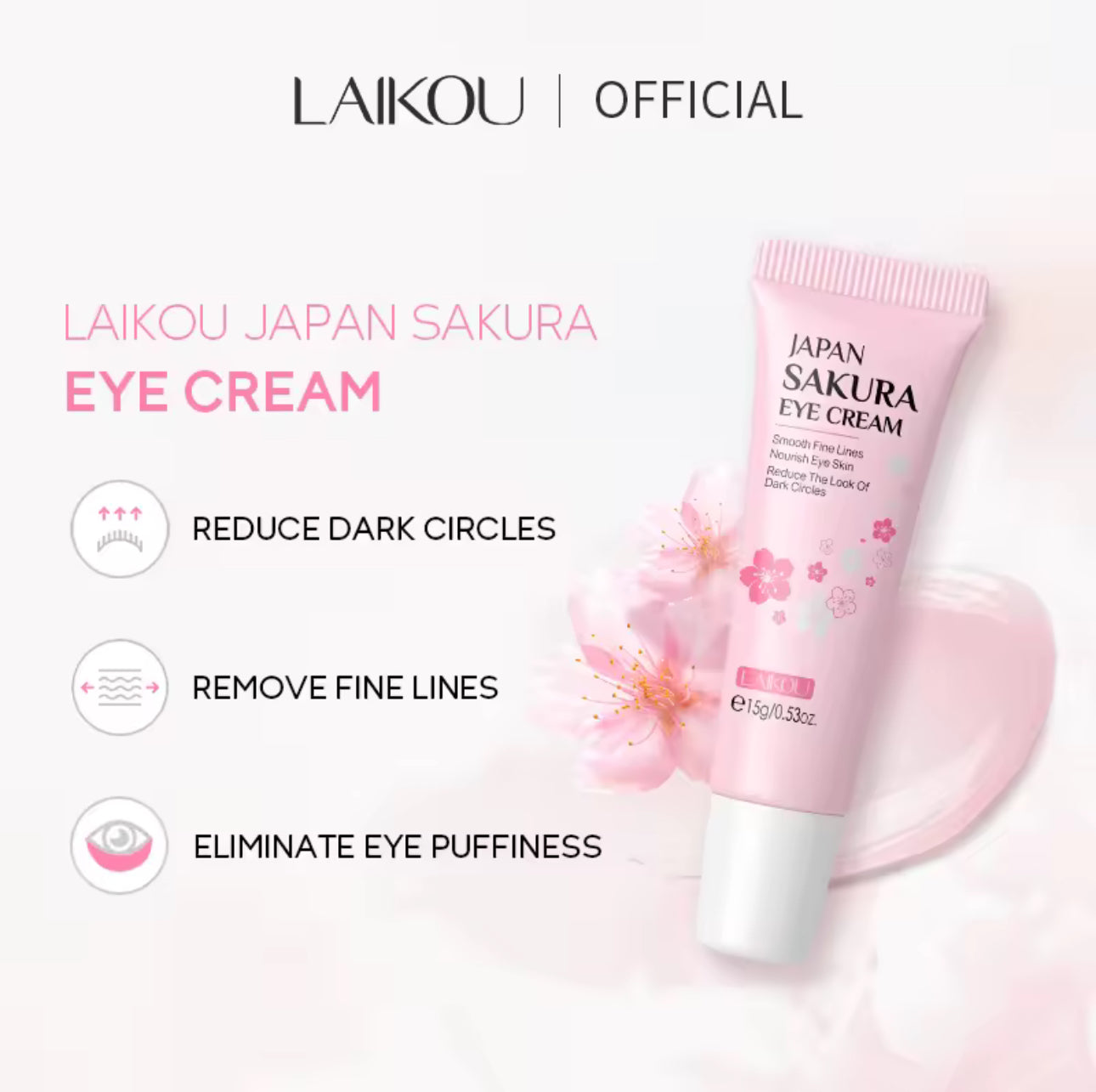 LAIKOU Sakura Eye Cream 15g