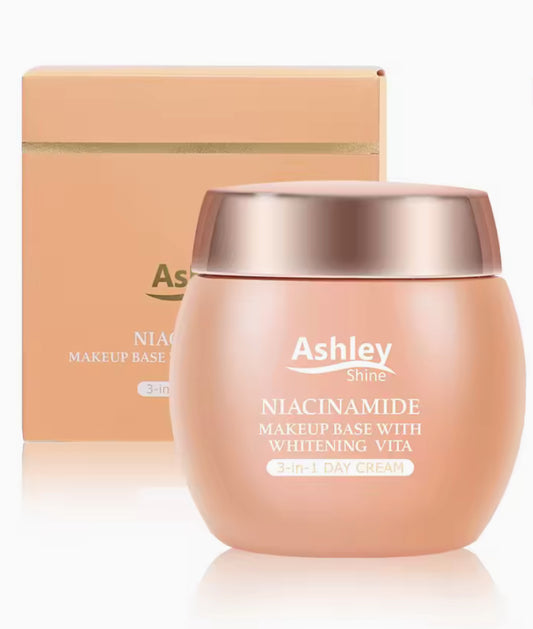 Ashley Shine NIACINAMIDE Make up base with Whitening Vita 3n1 Day Cream