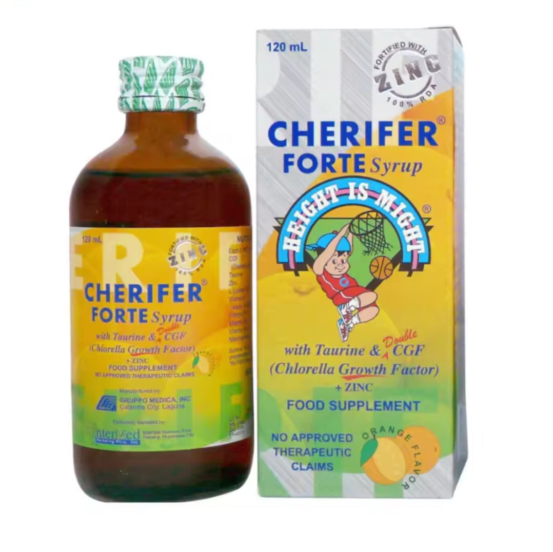 CHERIFER Forte Syrup with Zinc 120 mL