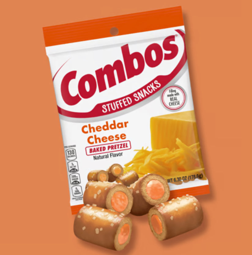 COMBOS Cheddar Cheese Pretzel Baked Snacks