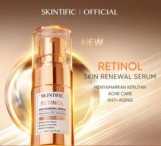 SKINTIFIC Retinol Serum 20ml | Skin Renewal Serum