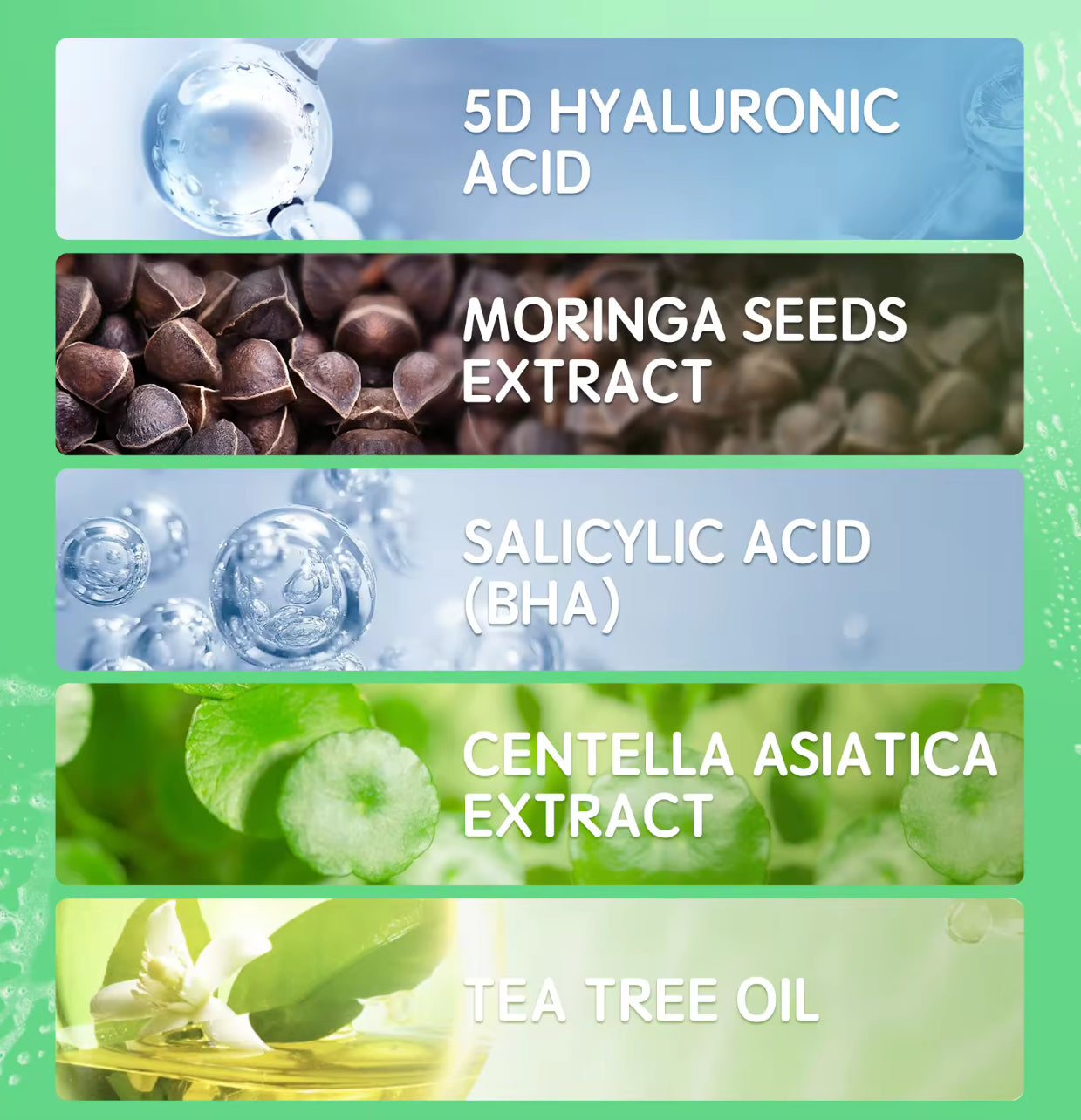 Y.O.U Hy! Amino AC-Ttack Anti-Acne Facial Wash | 5D Hyaluronic Acid | Acne Control Face Wash 100g