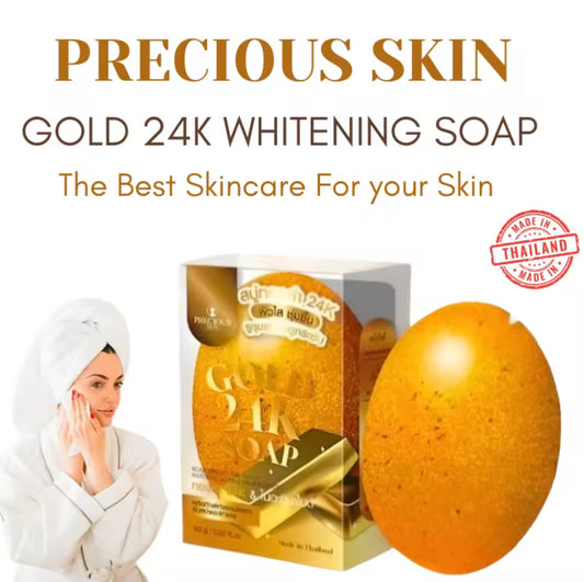 Gold 24K Soap by Precious Skin| 80g| Authentic 💯 from Thailand