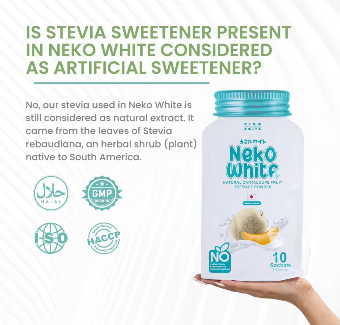 Neko White Nekowhite Natural Cantaloupe Fruit Extract by Kath Melendez