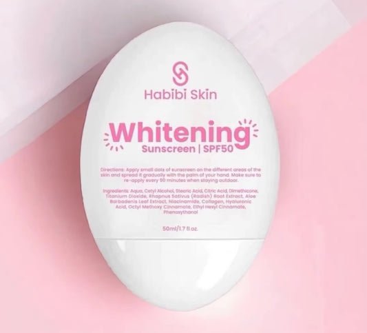 Habibi Skin Whitening Sunscreen SPF50