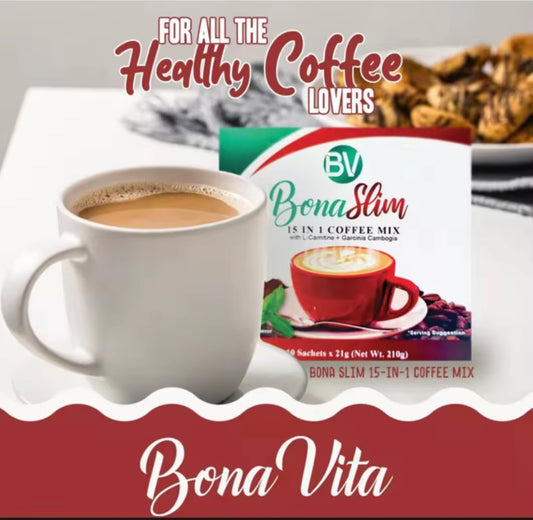 BonaSlim 15-in-1 instant Slimming Coffee