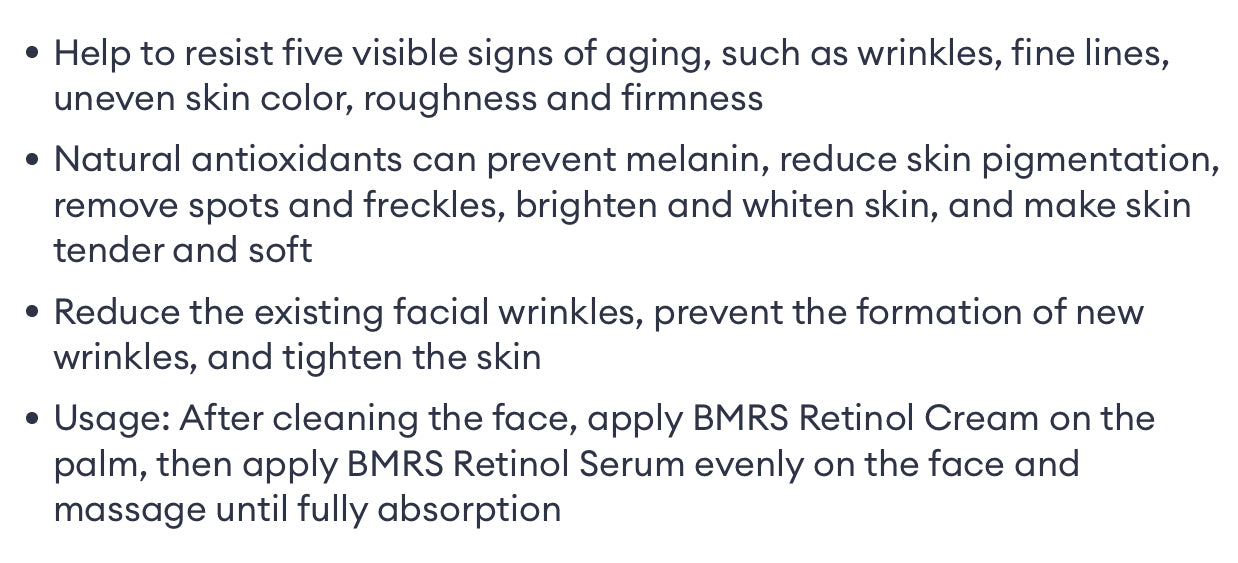BMRS RETINOL SERUM 30ml Original