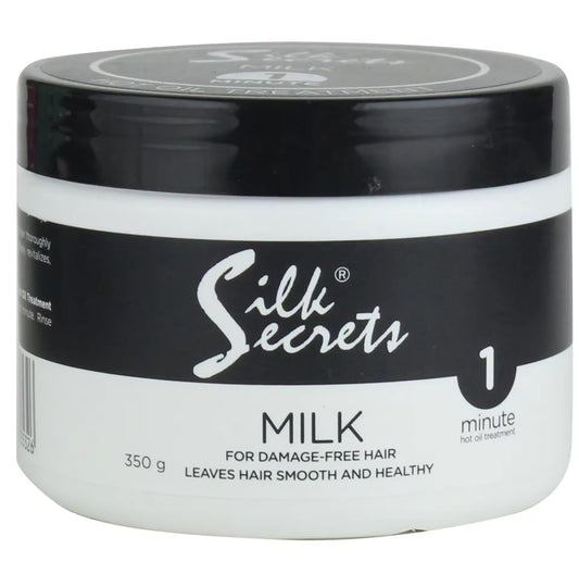 Silk Secrets Milk 1-Minute Hot Oil Treatment | 350g