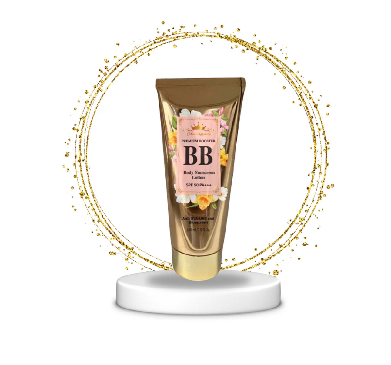 AURA WHITE PREMIUM BB BOOSTER BODY SUNSCREEN 100ML | 💯 Authentic