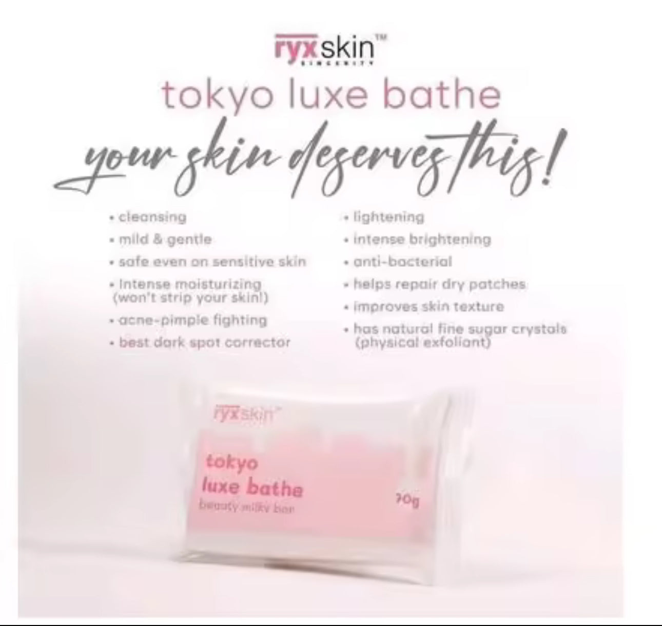 RYXSKIN TOKYO LUXE BATHE 70g