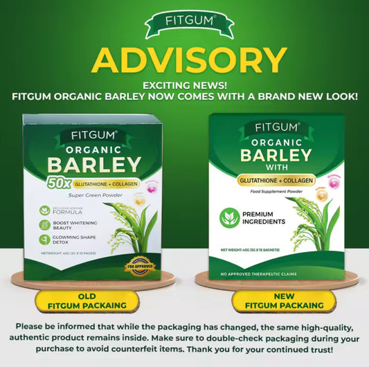 FITGUM Organic Barley Grass Powder|  100% Authentic
