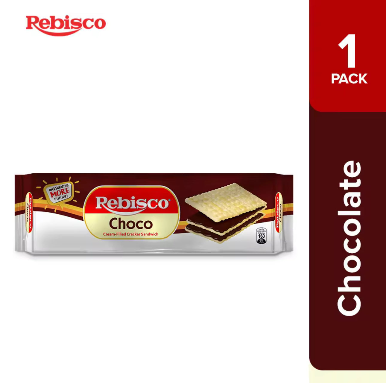 Rebisco Choco Sandwich 32G X 10Pcs