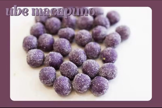 Pastillas Ube Macapuno / Toasted Flavored Pastillas / 150g