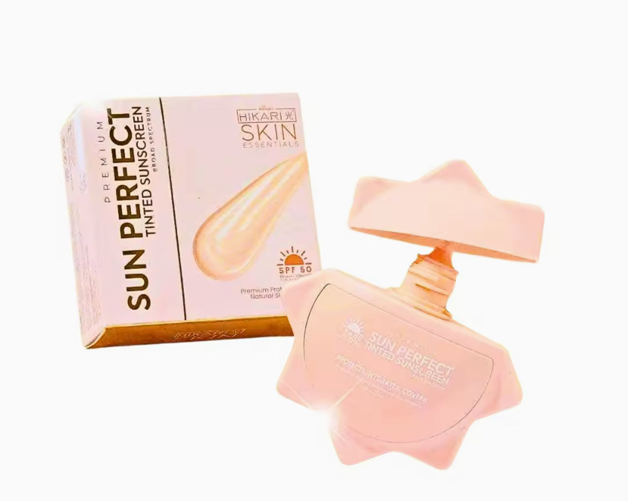 HIKARI Skin Essentials Tinted Sunscreen SPF50 50ml