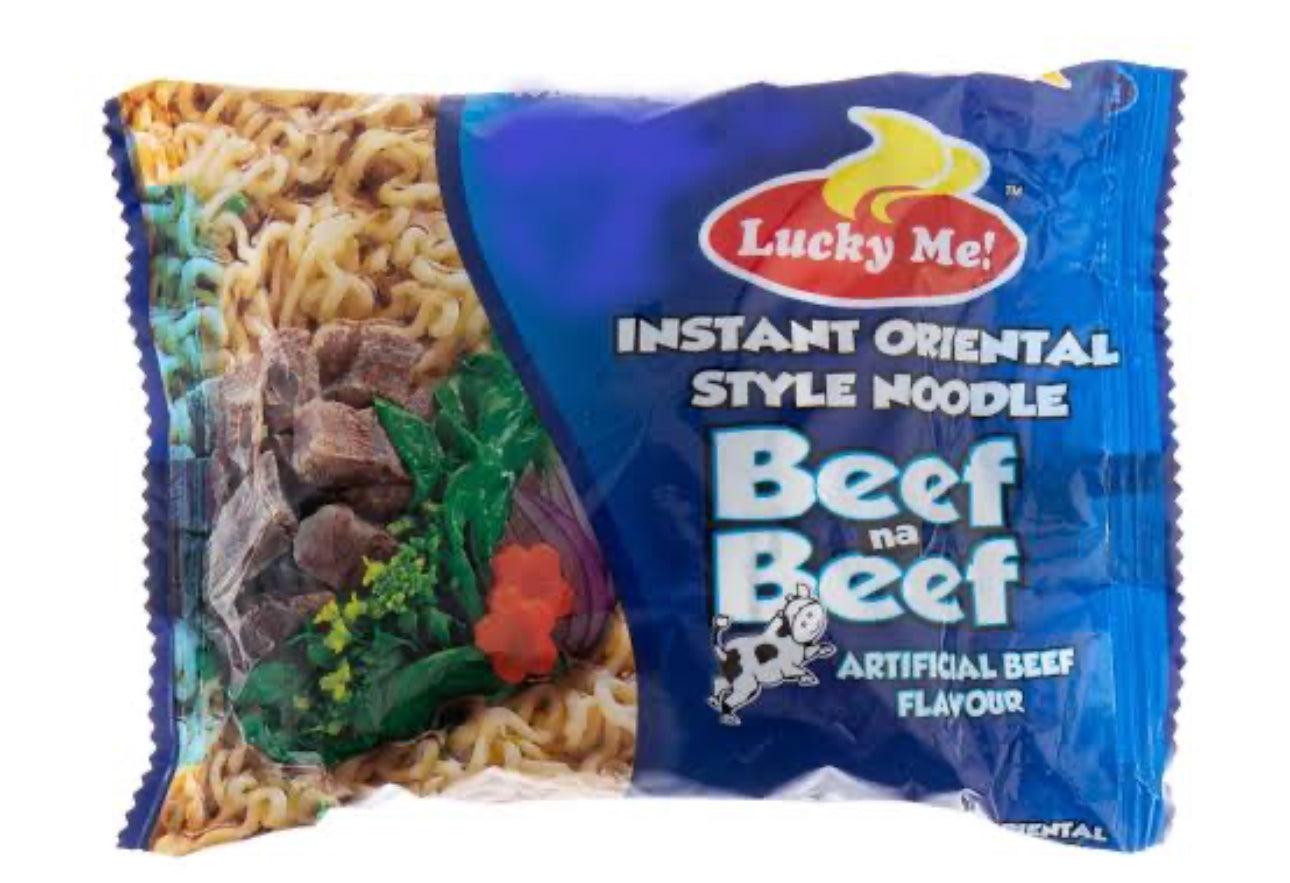 Lucky Me Beef na Beef 55g (1pc)