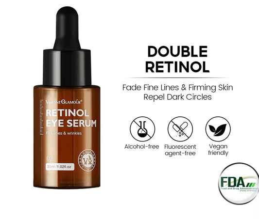 VIBRANT GLAMOUR FDA Retinol Eye Serum Anti Wrinkle 30ml