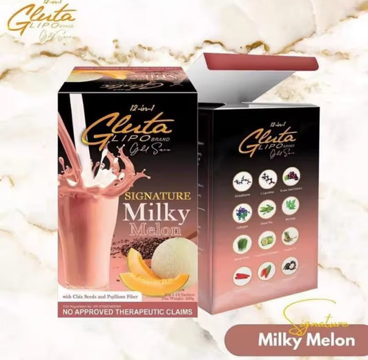 Gluta Lipo MILKY MELON| 10 sachets