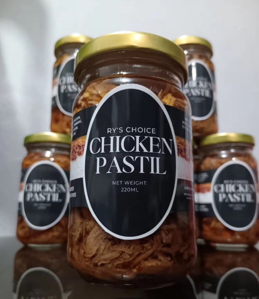 Chicken Pastil in a jar Spicy& Classic/original