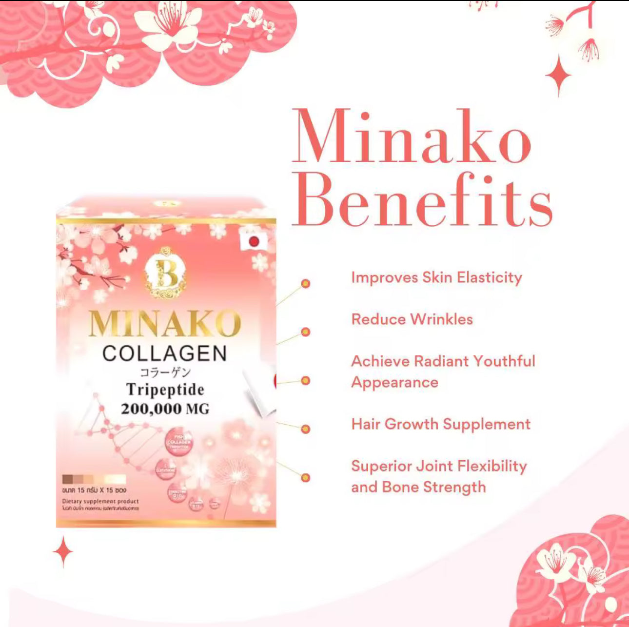 Minako Collagen Drink Tripeptide