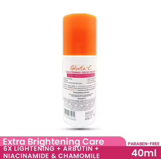 Gluta C Lightening Deodorant Extra Brightening Care 40ML