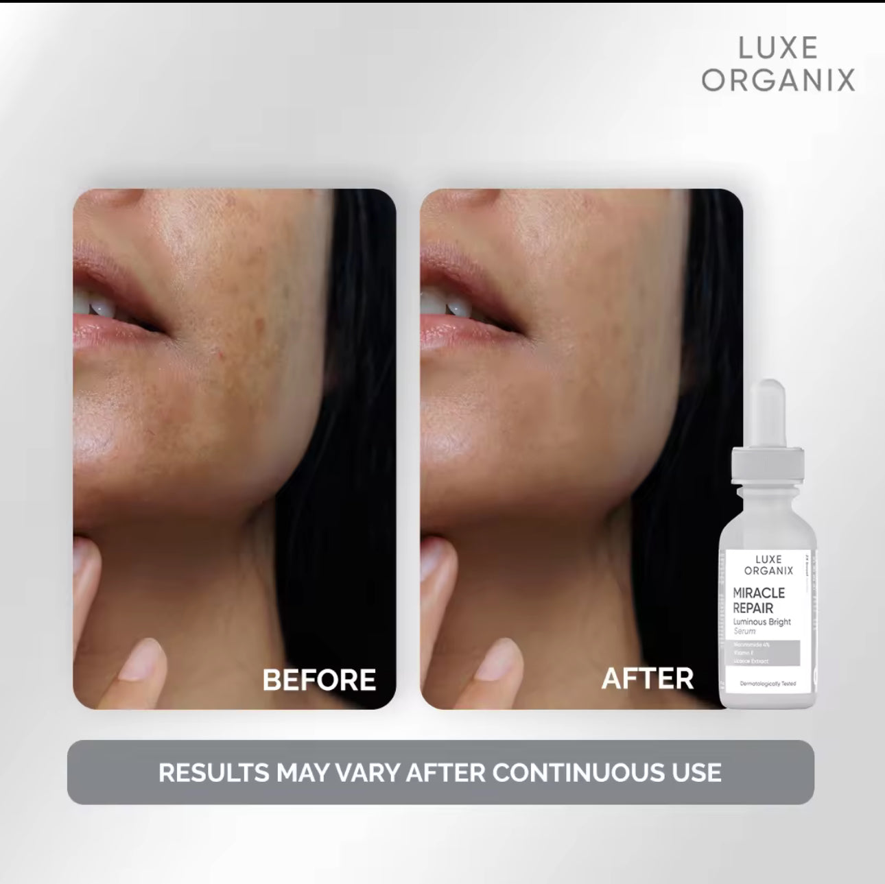 Luxe Organix Miracle Repair Luminous Bright Serum 30ml