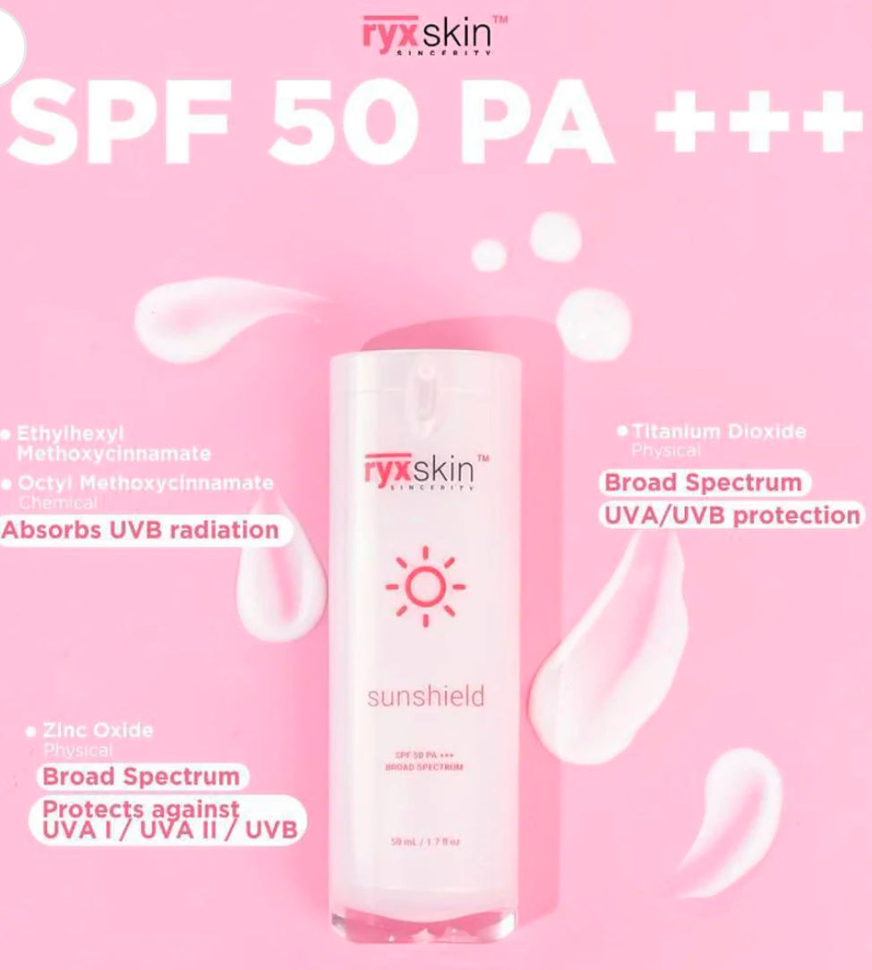 RYX Skin Sunshield SPF50 50ml