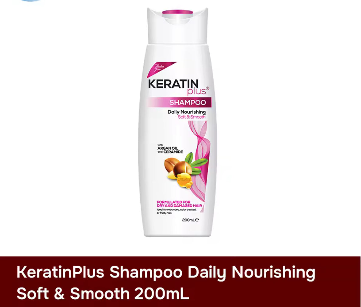 KeratinPlus Shampoo Daily Nourishing Soft & Smooth 200ml