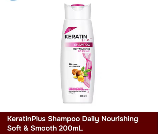KeratinPlus Shampoo Daily Nourishing Soft & Smooth 200ml