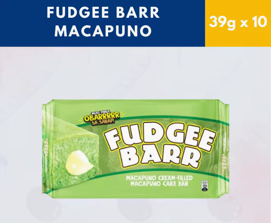 Fudgee Barr Macapuno Flavor 40g x 10pcs