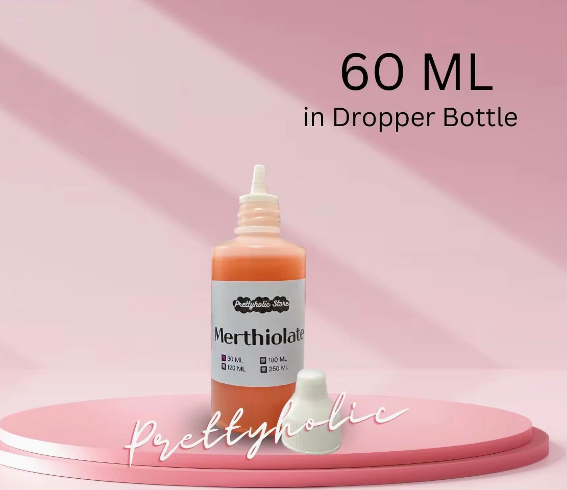 Merthiolate Cuticle Tint Dropper Bottle 60ml