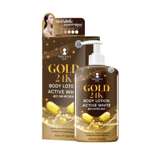 Gold 24K Body Lotion Active White 500ml