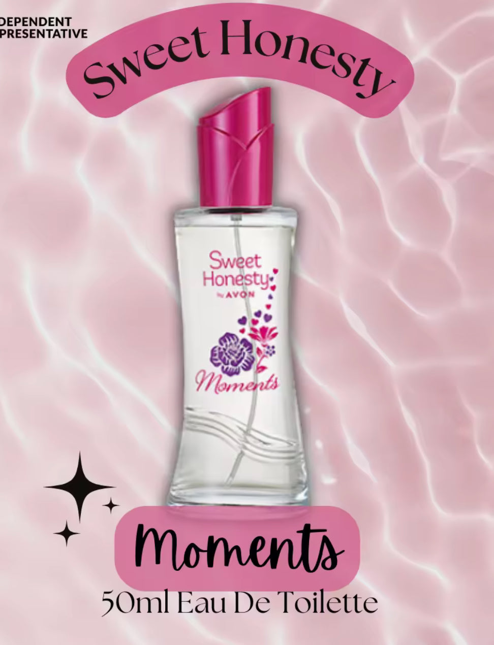 AVON SWEET HONESTY MOMENTS, Long Lasting Perfume for Women EAU DE COLOGNE 50ml