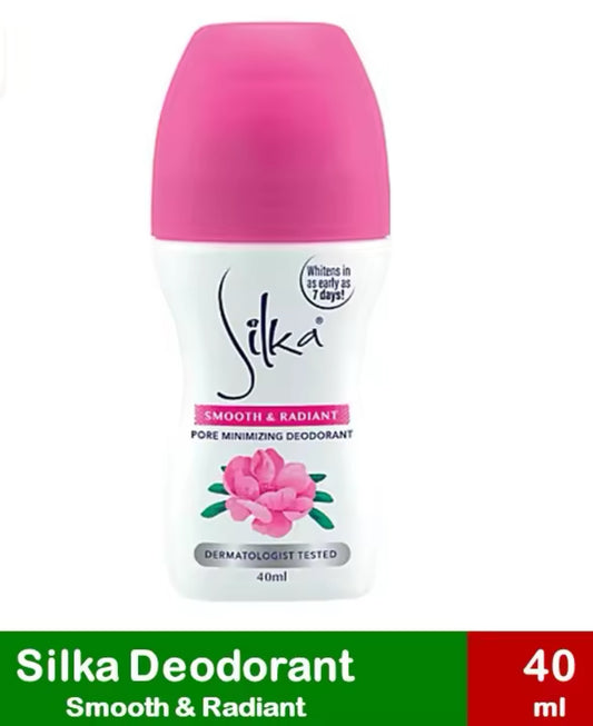 Silka Smooth & Radiant Deo Roll On 40ml