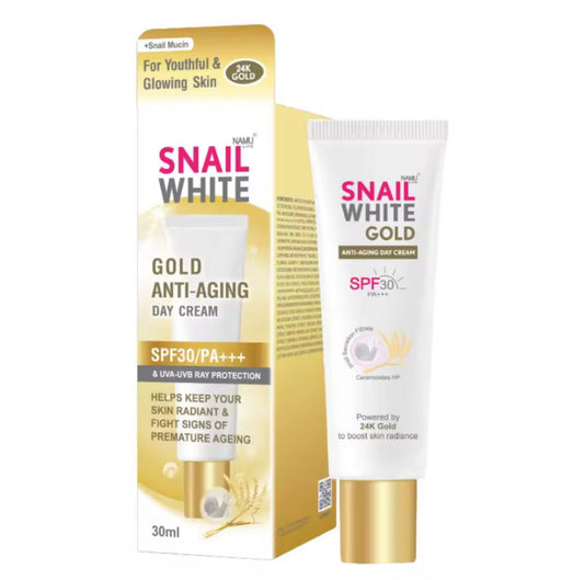 SNAILWHITE Gold Anti-Aging Day Cream SPF 30/PA+++ 30ml