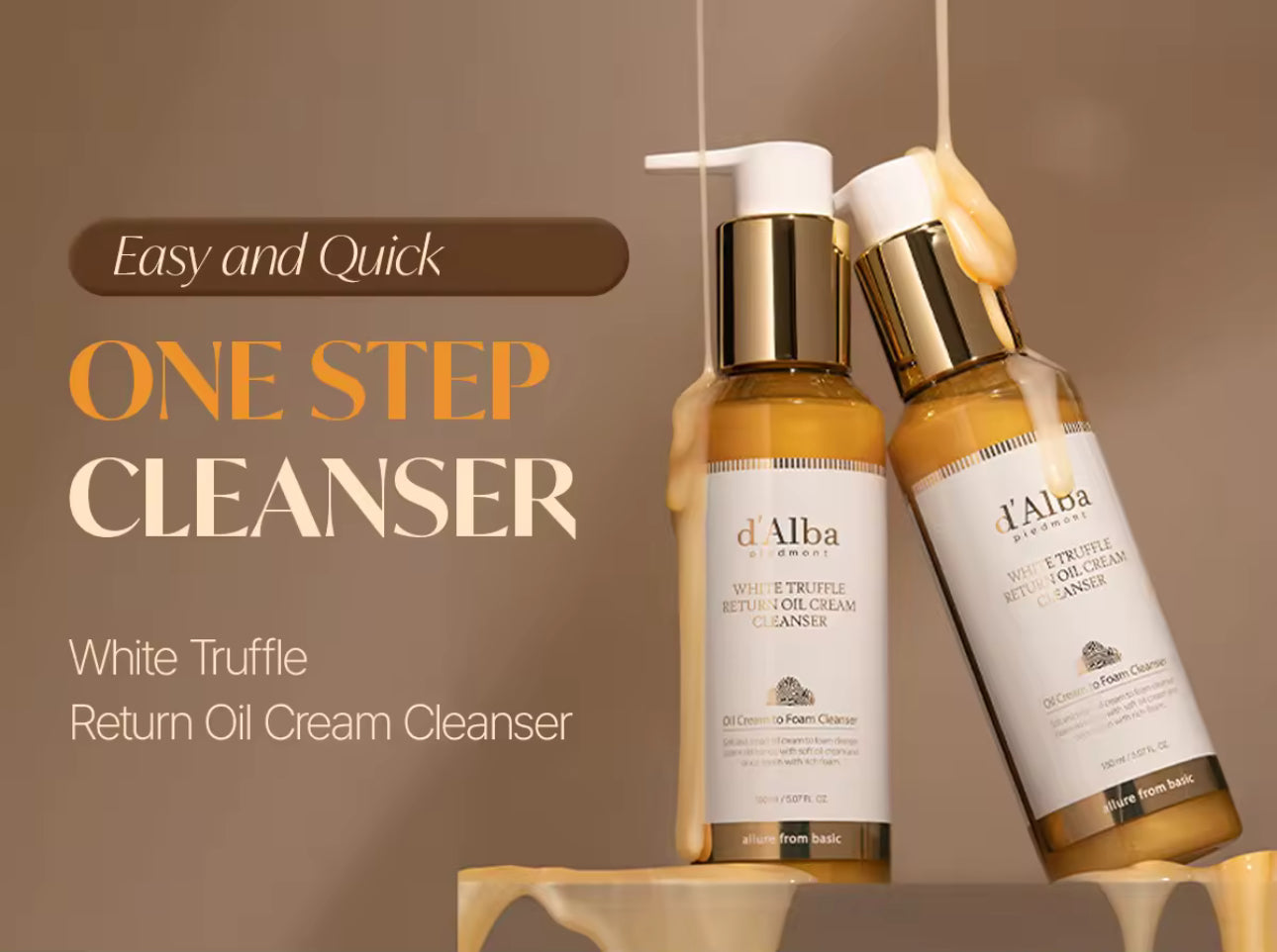 D'ALBA Return Oil Cream Cleanser 65ml| Original