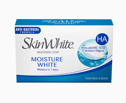 SkinWhite Whitening Face and Body Bar Soap Moisture White with Hyaluronic Acid Whitening 125g