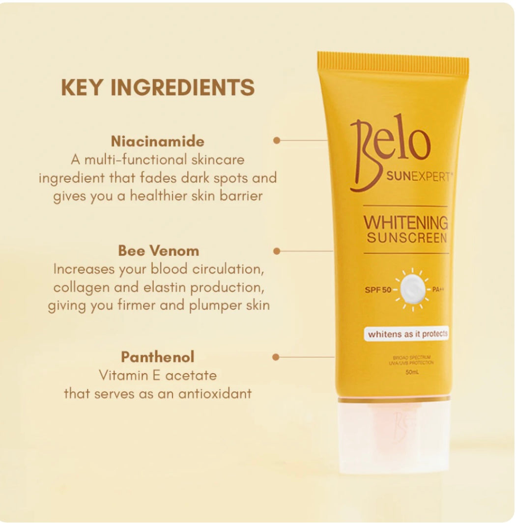 Belo SunExpert Whitening Sunscreen SPF50 50ml