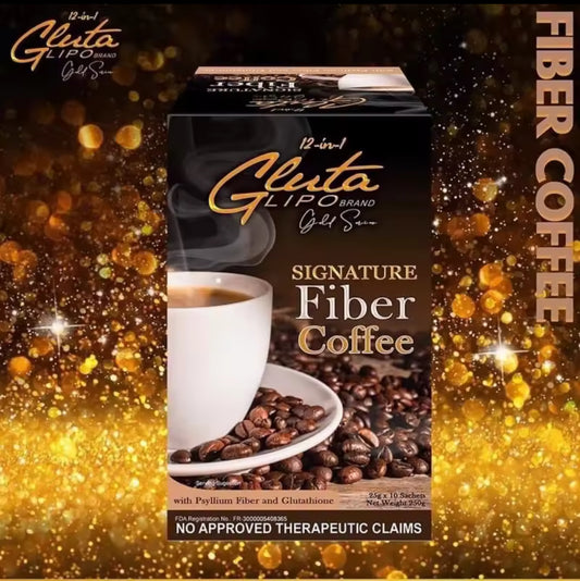 Gluta Lipo Gold- Fiber Coffee