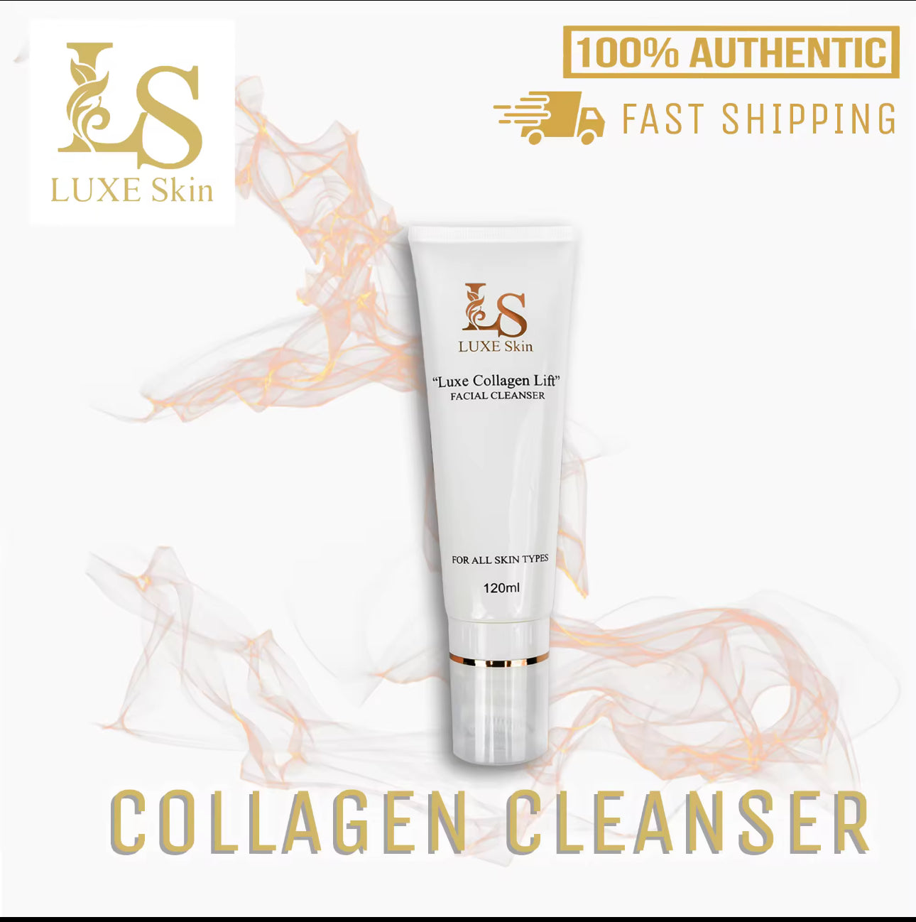 Luxe Skin Collagen Facial Cleanser 120ml