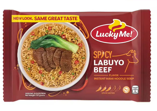 Lucky Me! Instant Noodles Spicy Labuyo Beef 55g