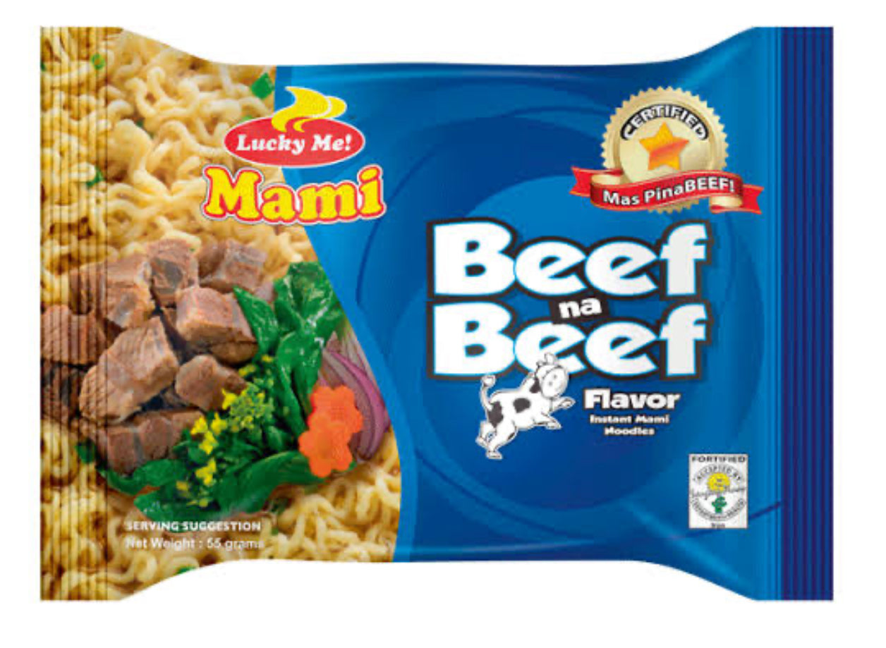 Lucky Me Beef na Beef 55g (1pc)