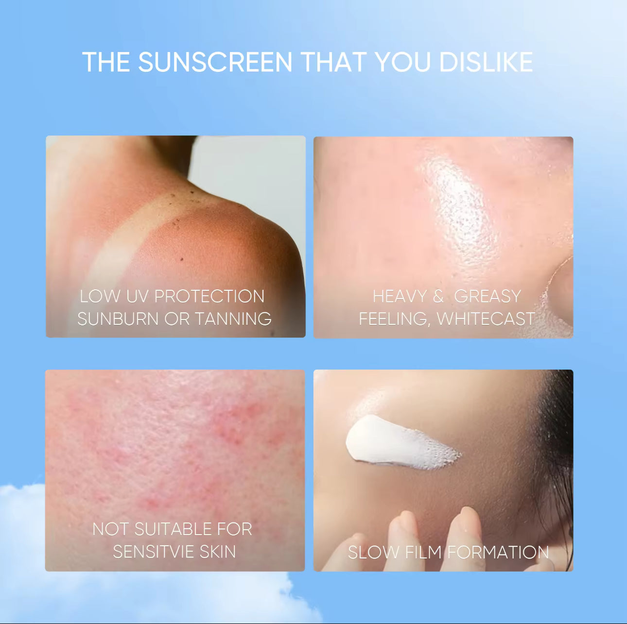 SKINTIFIC OFFICIAL All Day Light Sunscreen Mist SPF50 PA++++ Whitening Sunblock Spray Anti UV Face/Body Spray 120ml
