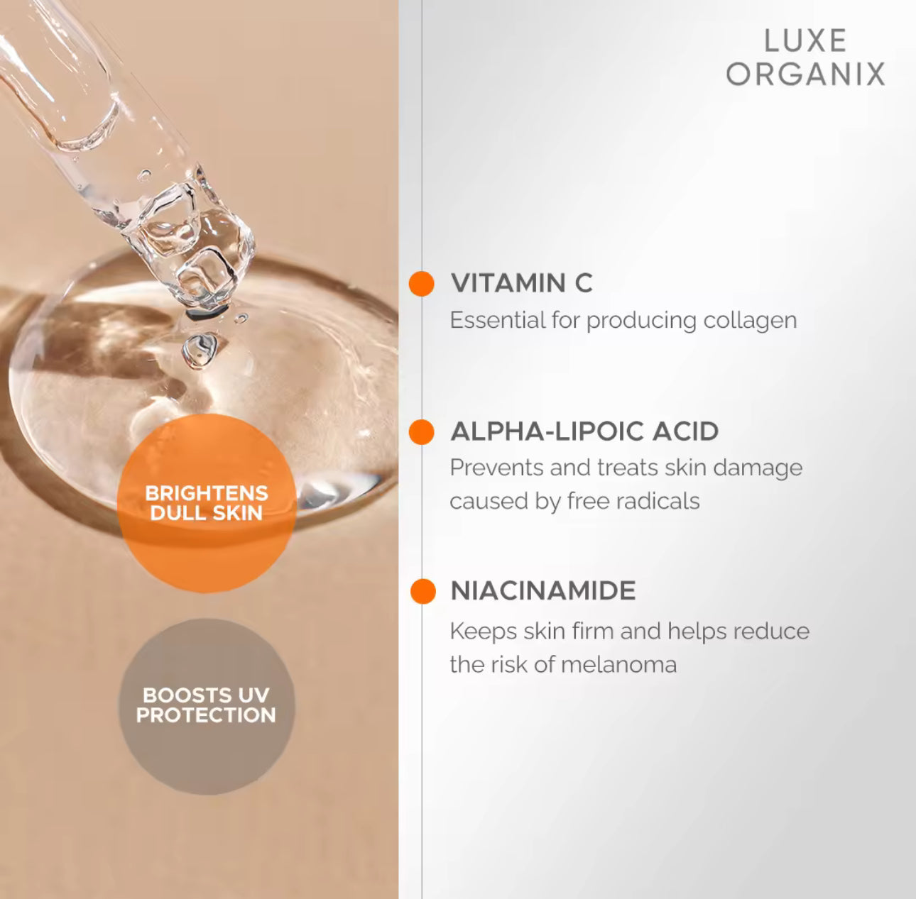 LUXE ORGANIX Clinical Pro Vita C20 Booster Serum 30ml