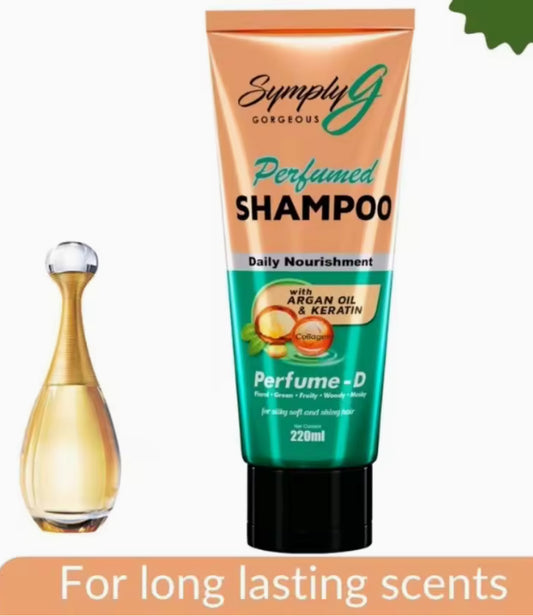 SimplyG Shampoo with Argan Oil & Keratin Perfume D 220ml